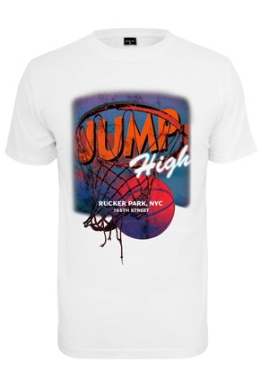 Mister Tee, JUMP HIGH TEE - T-shirts print - white
