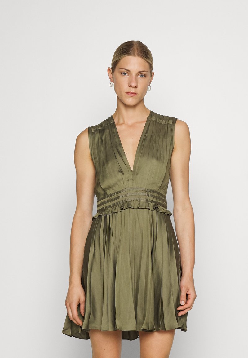 The Kooples ROBE SANS MANCHES PLISSEE PATINEUSE Vestido informal