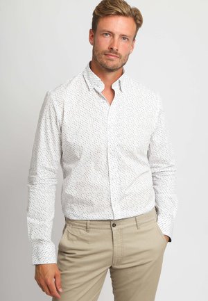 LEAF PRINT - Shirt - wit