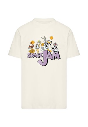 Merchcode, SPACE JAM GROUP TEE - T-shirt print - sand