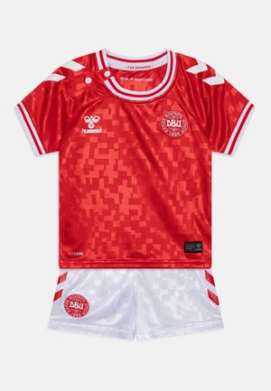 Hummel DENMARK DBU HOME MINI KIT UNISEX SET - Fodboldtrøjer - tango red