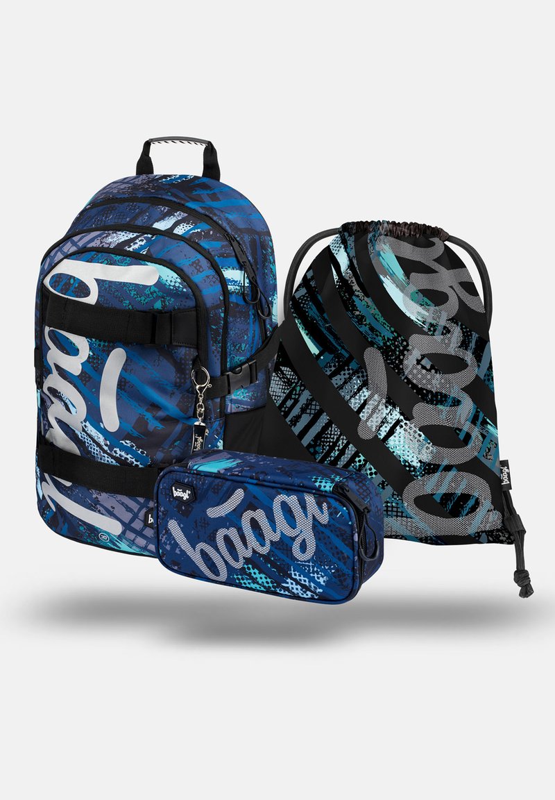 Kinder Schulranzen & Sets | Baagl 3 SET Schulranzen Set blau - LI78457 Kinder Schulranzen & Sets | Baagl 3 SET Schulranzen Set blau - LI78457