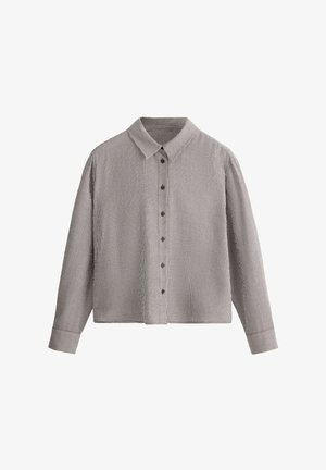 OYSHO, GINGHAM - Chemisier - brown