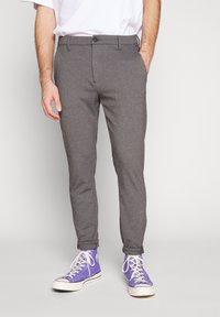 Gabba PISA JERSEY PANT - Chino kalhoty - mottled grey