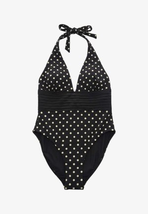 ASPESI, ALL OVER POIS - Costume da bagno - black white