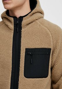 INDICODE JEANS Fleecetakki - beige