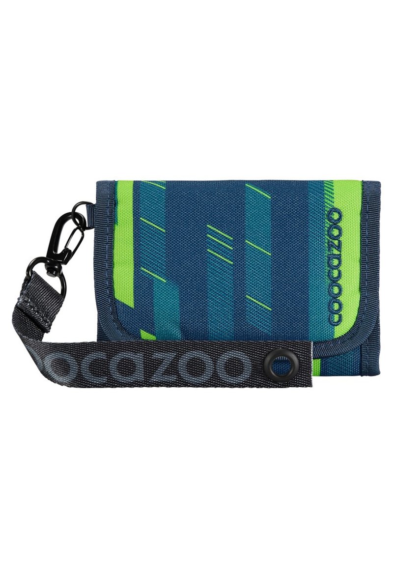 coocazoo MIT SICHTFENSTER - Wallet - lime stripe