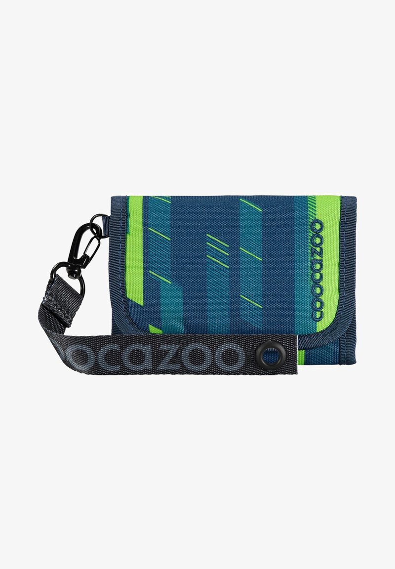 coocazoo MIT SICHTFENSTER - Wallet - lime stripe