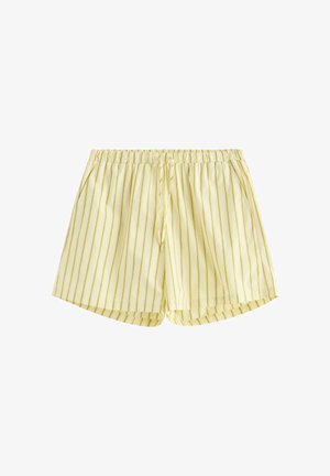 Lindex, LINDEX PYJAMA SHORTS LINDEX - Nattøj bukser - light yellow