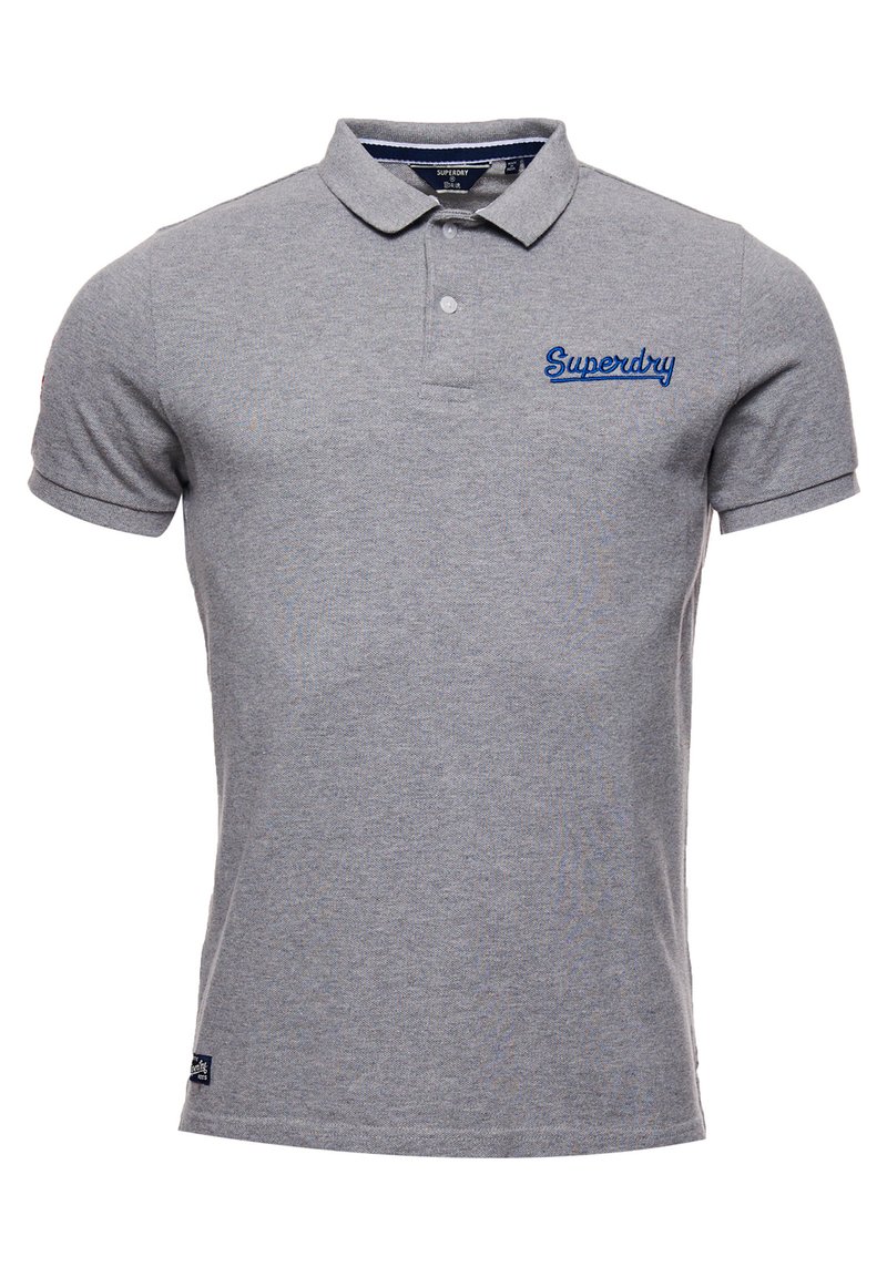 Superdry & Co Poloshirt donkergrijs Superdry & Co Poloshirt donkergrijs