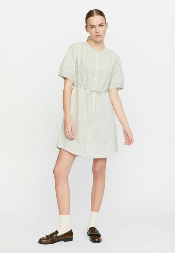 SREBBI  - Blusenkleid - arctic wolf