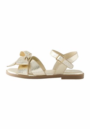 REGULAR FIT - BOW  - Riemensandalette - gold coloured