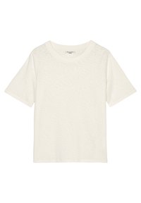 AUS SOFTER - Lihtne T-särk - scandinavian white