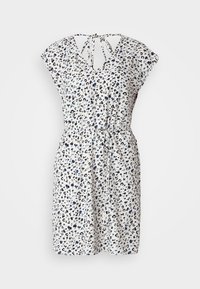 JDYOLIVIA V NECK DRESS DIA - Dnevna haljina - white