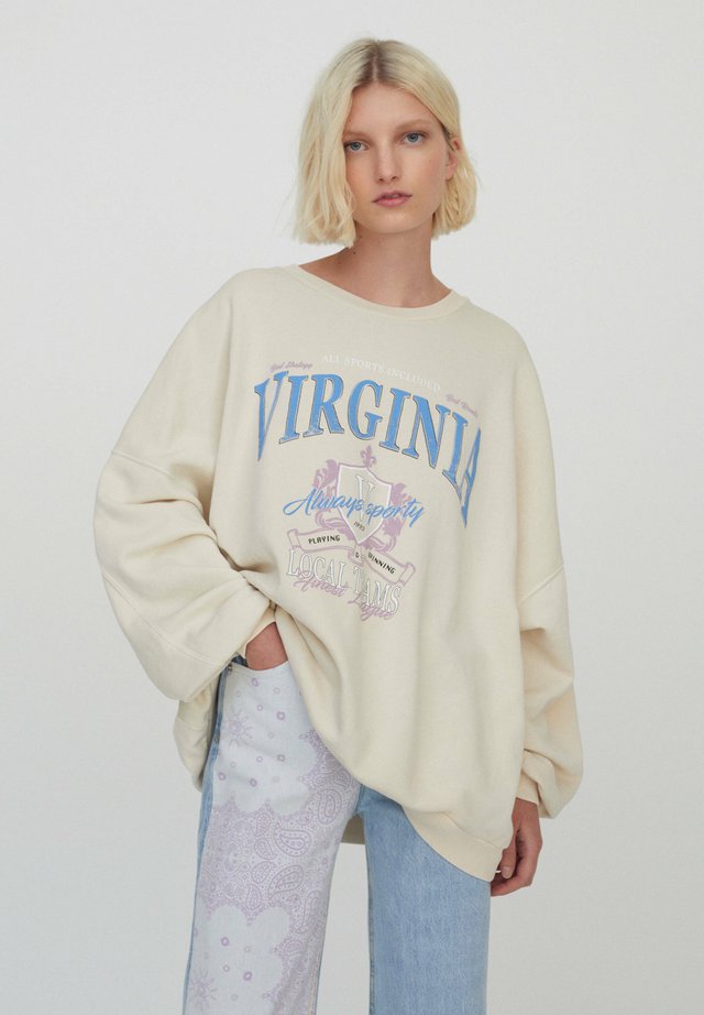 Sweatshirt - beige