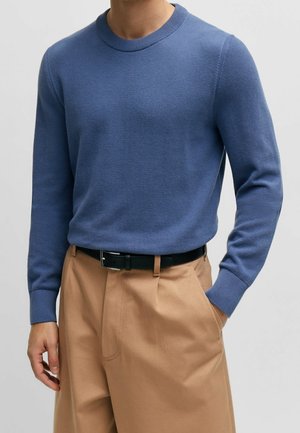 BOSS Strickpullover - blue