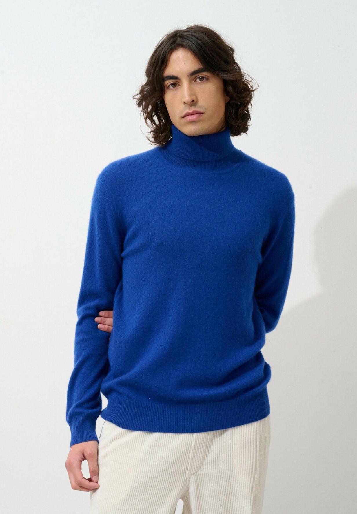 Authentic Cashmere BANGE Strickpullover overseas/blau Zalando