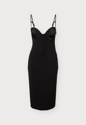 Elisabetta Franchi, WOMEN'S DRESS - Коктейлна рокля/парти рокля - nero