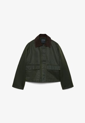 Calliope, CAPOSPALLA TINTA UNITA - Faux leather jacket - verde