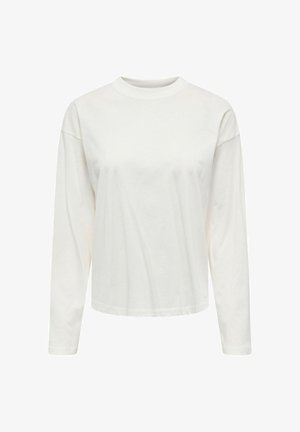 ONLY, T-SHIRT ONLHAPPY T-SHIRT - Longsleeve - cloud dancer