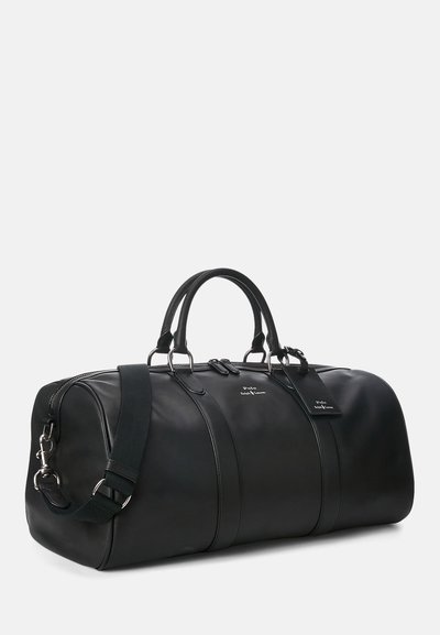 Polo Ralph Lauren SMOOTH LEATHER DUFFEL - Saco de viagem - black