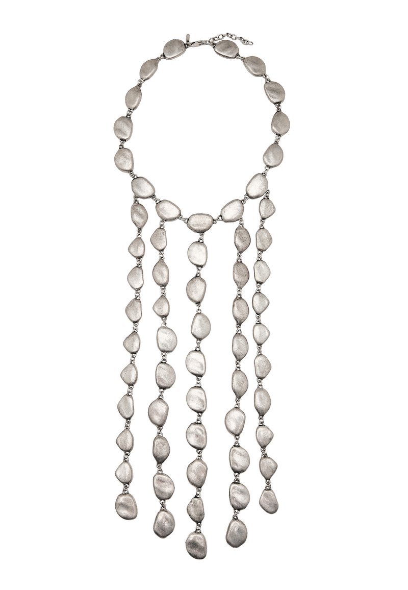 Massimo Dutti Halskæder - silver-coloured