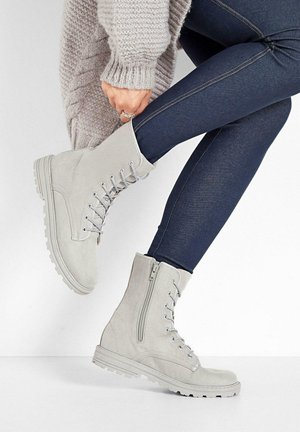 bonprix Bottines à plateau - grey