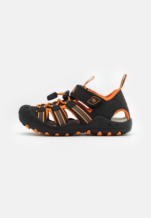 CRAB UNISEX - Tursandaler - black/orange/charcoal