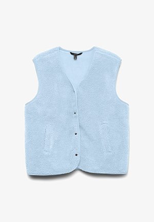 Vero Moda, VMJOSEFINE SL TEDDY GILET EXP - Vesta - ice water