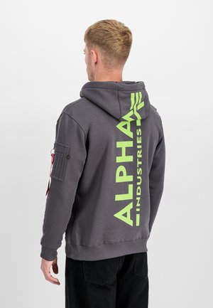 Alpha Industries, UNISEX - Hættetrøje - vintage grey