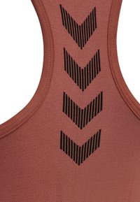 Hummel FIRST SEAMLESS  - Sports-BH-er med medium støtte - marsala