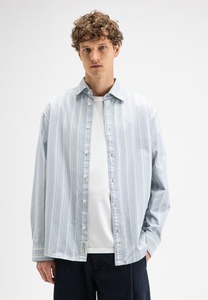 Butcher of Blue BUTCHER OF BLUE SHIRTS DONNIE MULTI STRIPE SHIRT - Hemd - shark blue