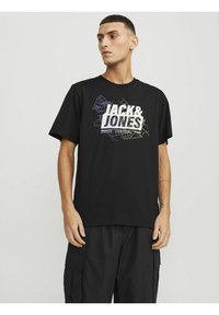 Jack & Jones Camiseta estampada - black