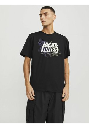 Jack & Jones T-Shirt print - black