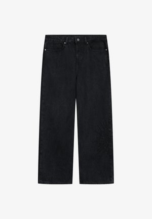 FAVELA, SACRED EMBROIDERY DENIM - Baggy jeans - black wash