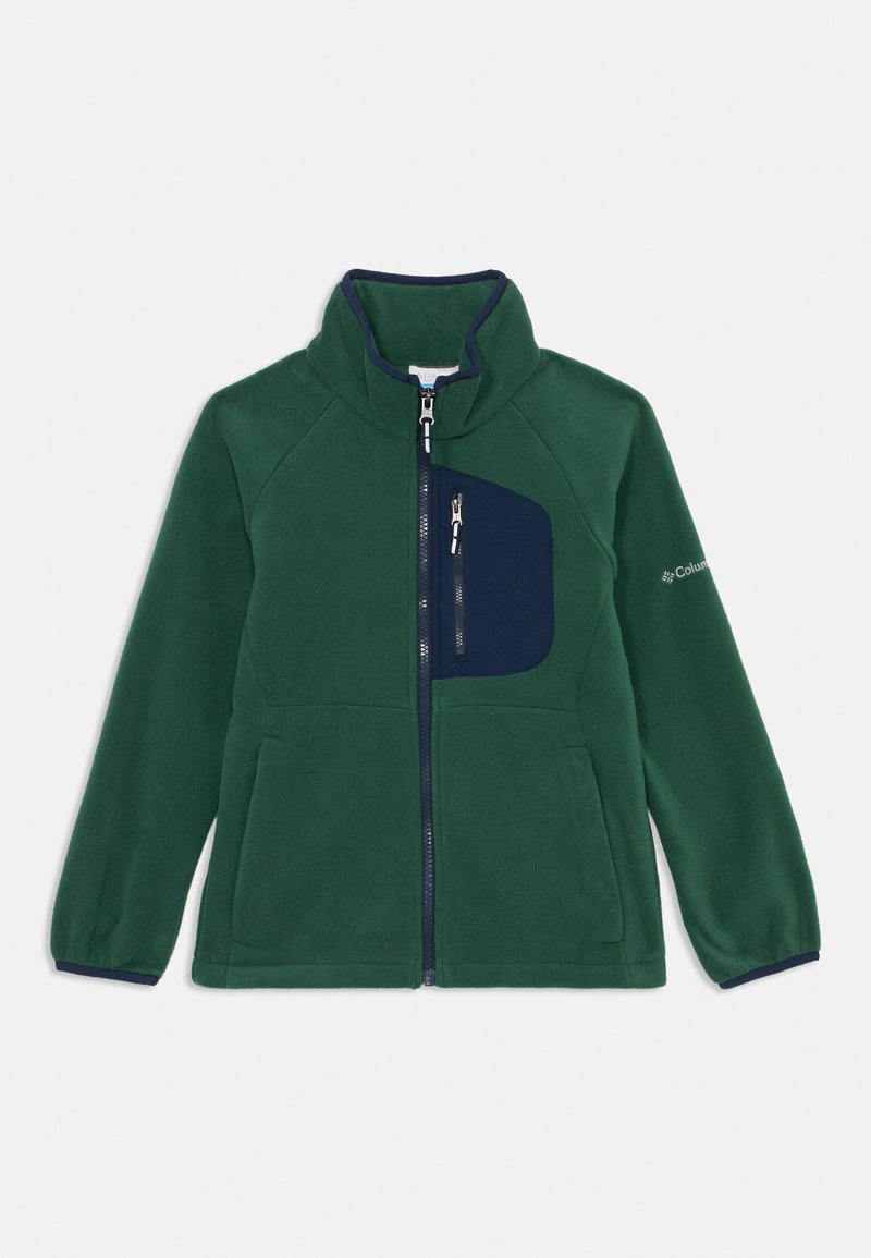 Columbia FAST FULL ZIP UNISEX - Veste polaire - rain forest/navy