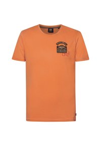 Unselected, blazing orange