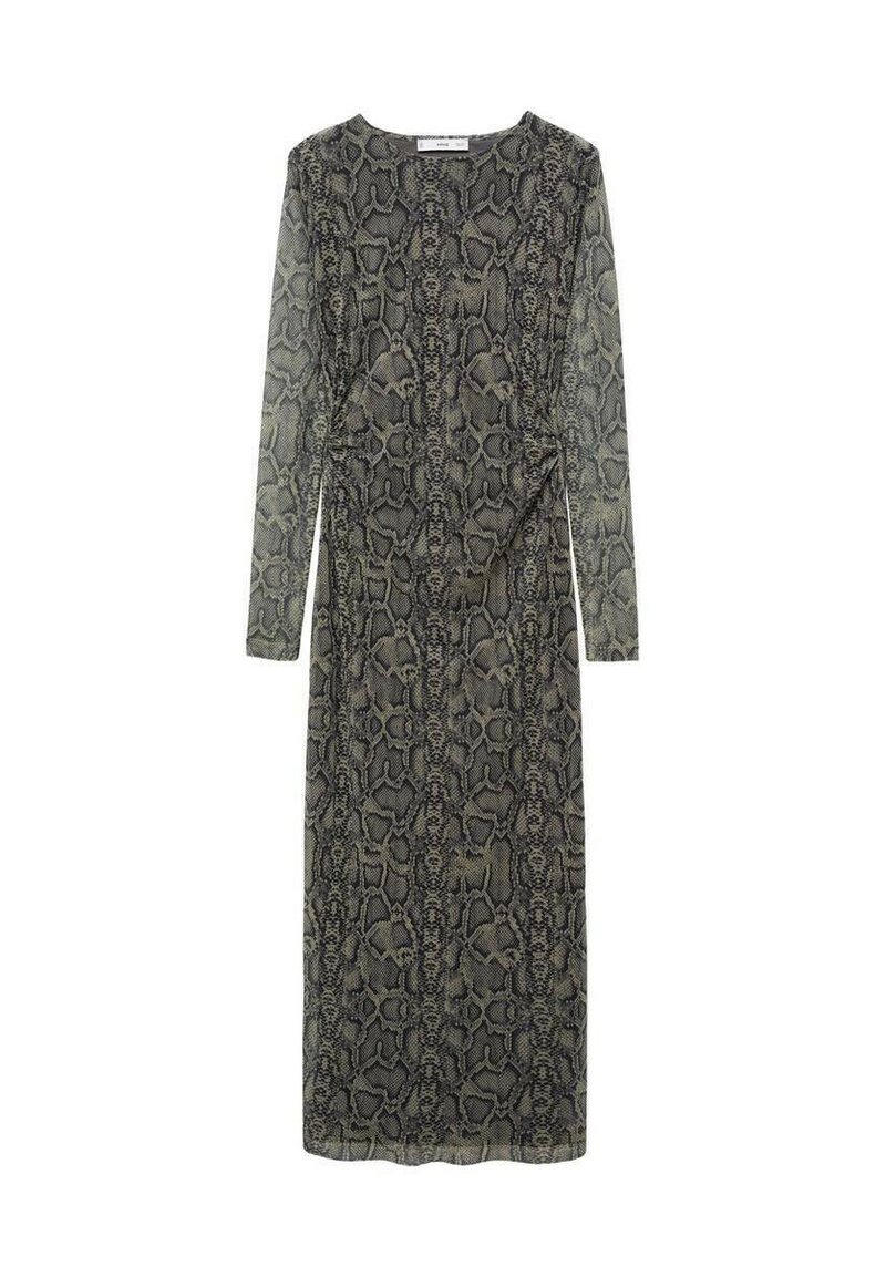 Mango Maxi-jurk grijs