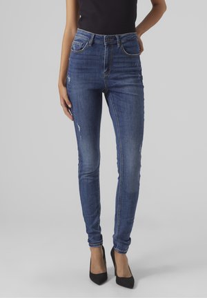 Jeans Skinny Fit - dark-blue denim