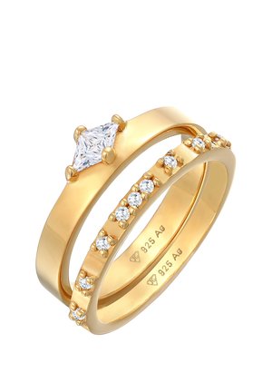 2 PACK CLASSIC - Ring - gold-coloured