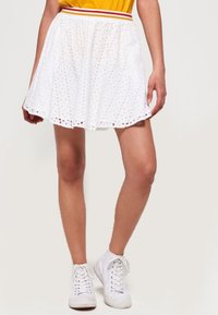 Superdry & Co Falda acampanada - white
