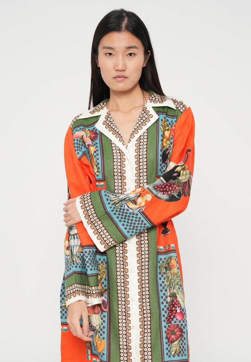 Alemais ROCCO - Abito a camicia - multi-coloured/multicolore - Zalando