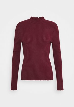 Strickpullover - bordeaux