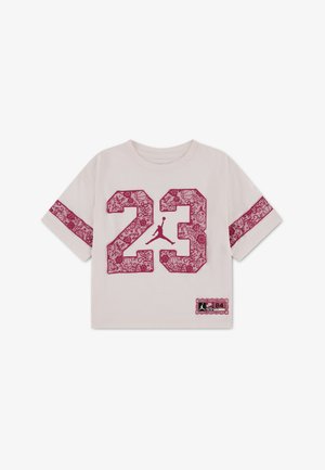 Jordan, FLOWER LACE - Μπλουζάκι με στάμπα - chalk