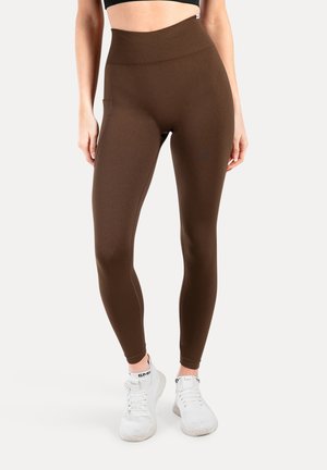 ADRIELLE SEAMLESS - Legging - braun