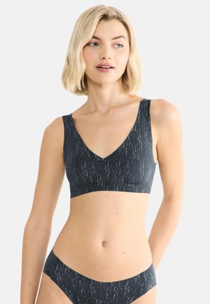 Sloggi FEEL 2.0 FESTIVE BRALETTE - Bustino - black combination