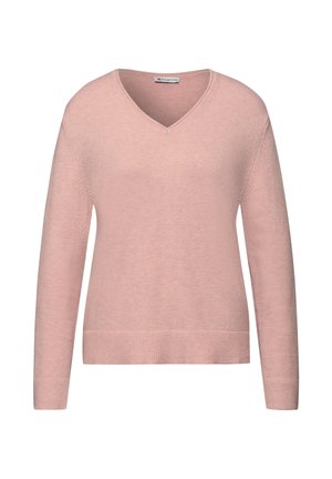 KUSCHELIGER V-NECK  - Pullover - rosa