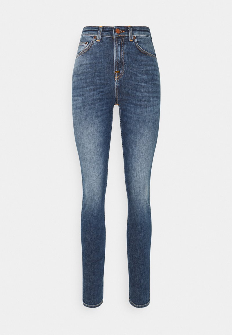 Nudie Jeans Jeans Skinny Fit blauw denim/bluedenim