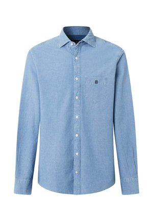 Hackett London, HACKETT LONDON SHIRT HERITAGE CHAMBRAY LS - Overhemd - light blue