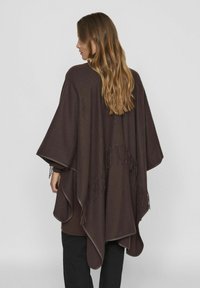VILA VISAVANNAH PONCHO - Poncho - coffee bean